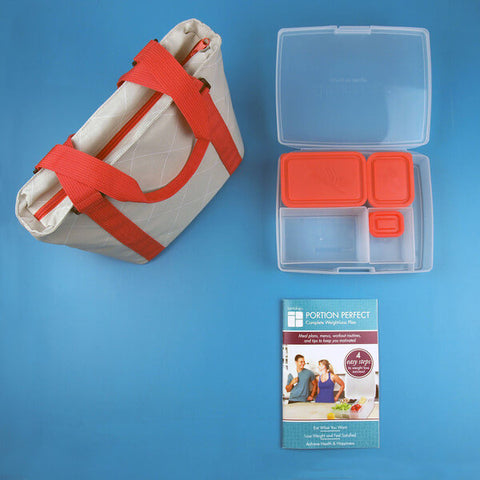Portion Perfect Complete Kit Argyle Tote